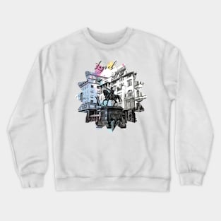 Zagreb Croatia Crewneck Sweatshirt